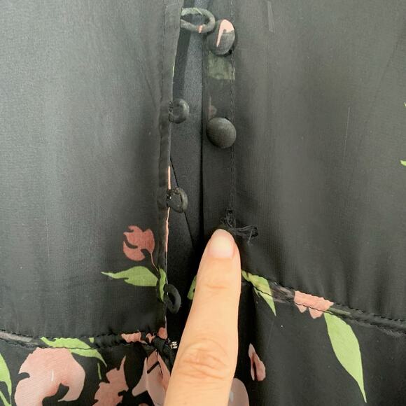 Jenny Yoo Cassie Flutter Sleeve Surplice Eden Gown Maxi Dress Womens Size 0 - Picture 14 of 16